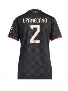 Bayern Munich Dayot Upamecano #2 Replika Tredje Kläder Dam 2025-26 Kortärmad